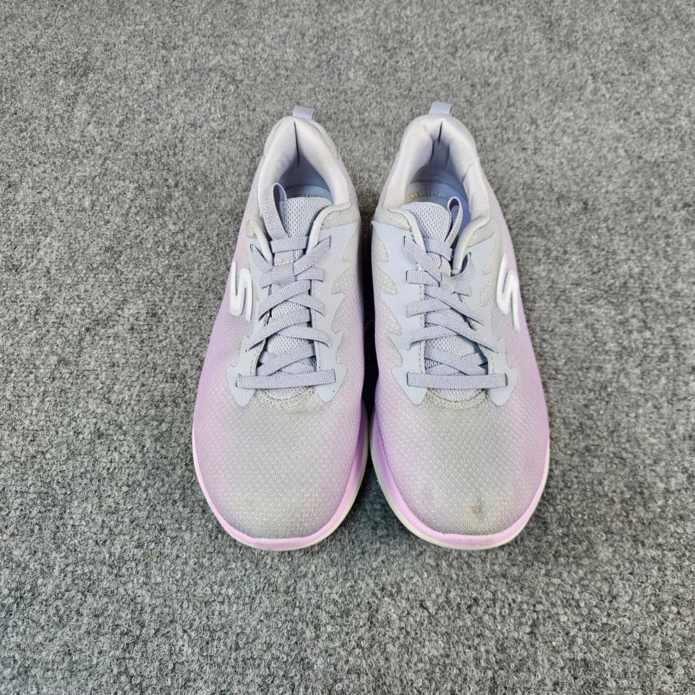 Skechers GoWalk Air 2.0 Dynamic Lavender‎ Grey Ombre Sneakers 124348 Womens 7